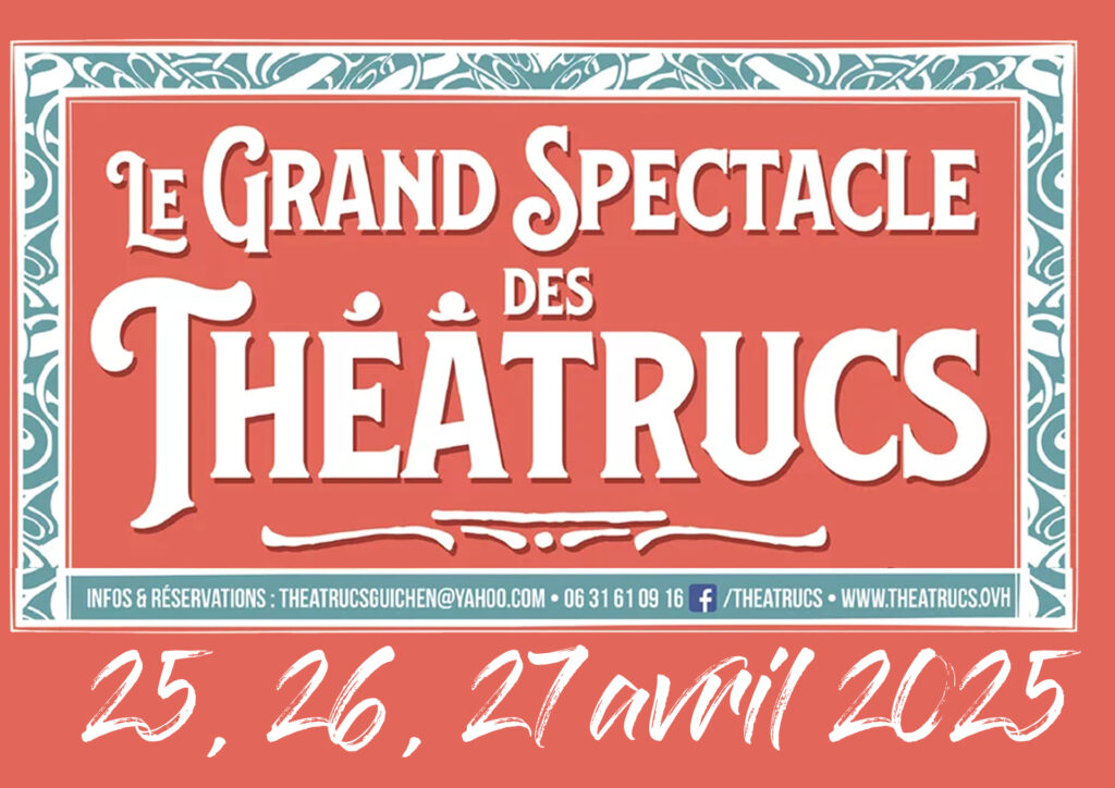 Pré affiche Grand Spectacle du 25 au 27 avril 2025