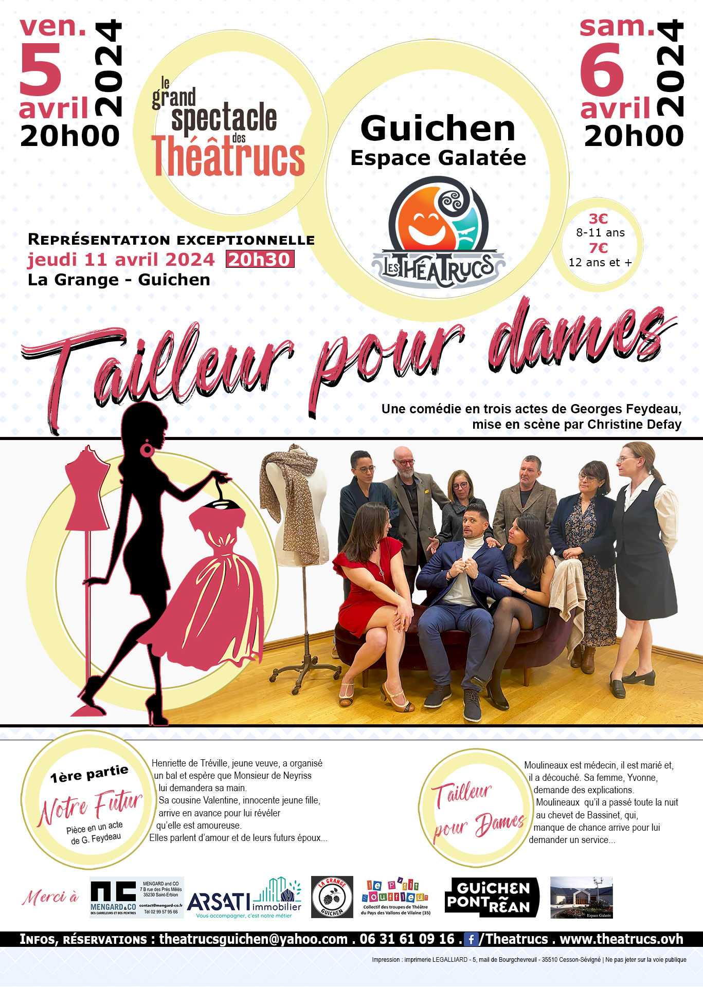 Grand Spectacle 2024 Les Theatrucs, affiche 2024