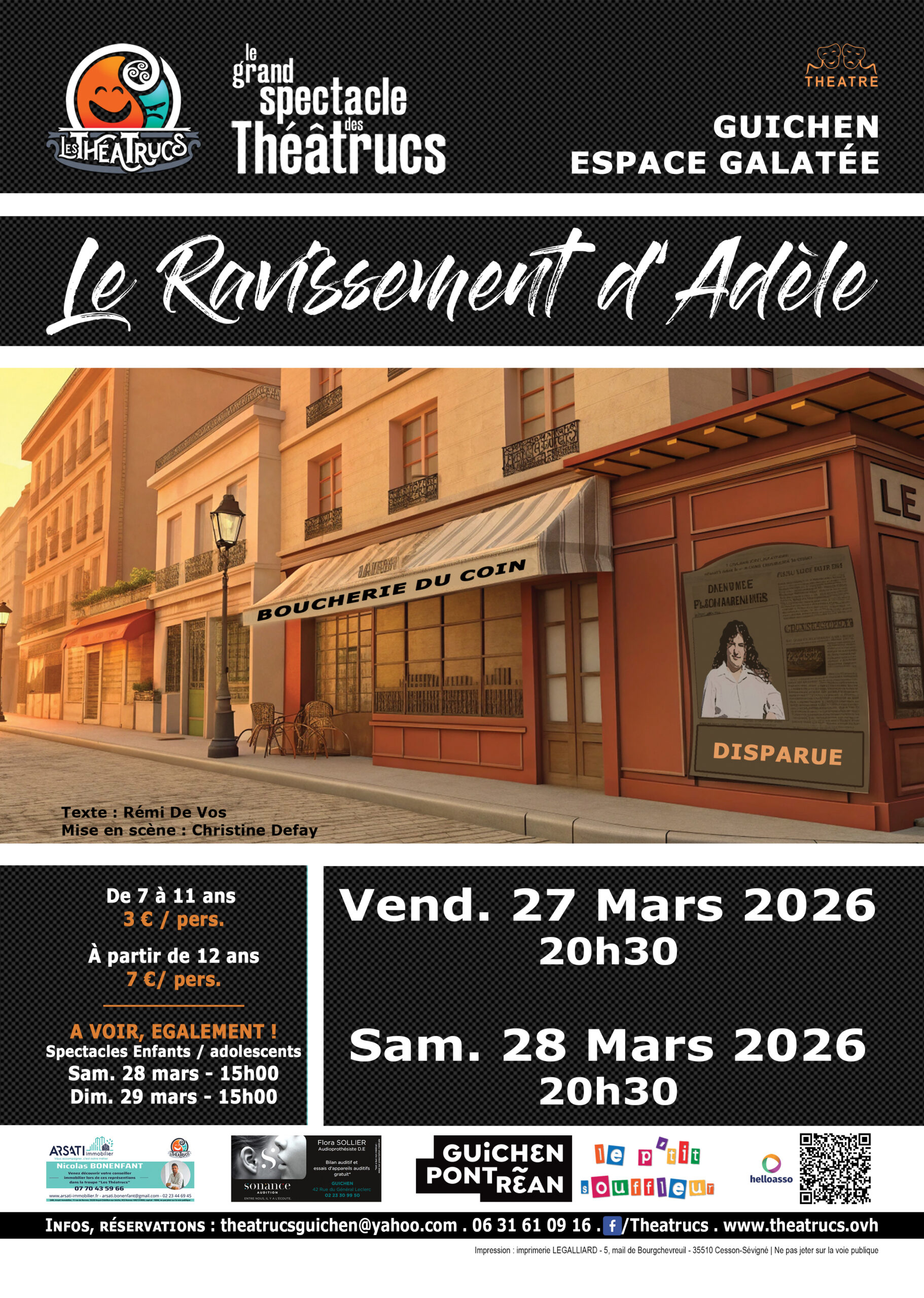 Les Theatrucs, affiche 2026